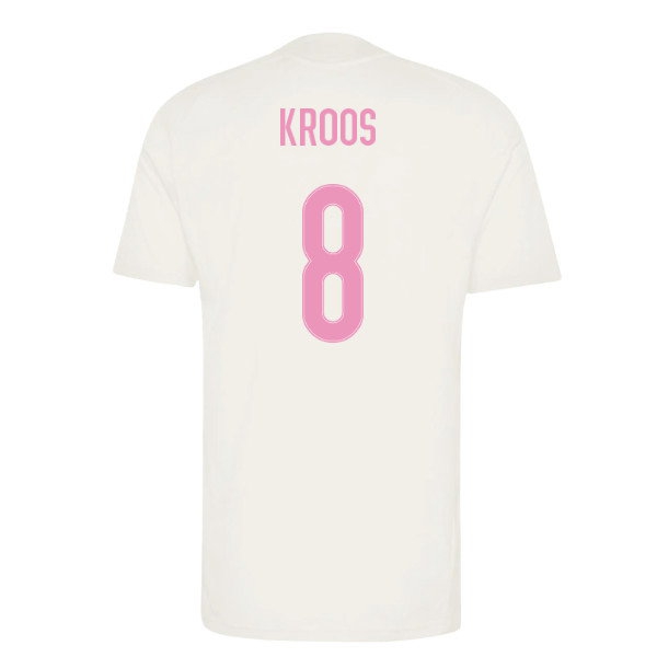 2026-2027 Real Madrid Training Jersey (Ivory) (Kroos 8)