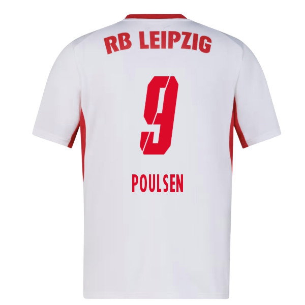 2026-2027 Red Bull Leipzig Home Shirt (Poulsen 9)