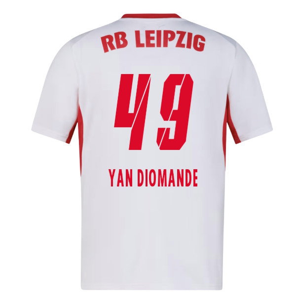2026-2027 Red Bull Leipzig Home Shirt (Yan Diomande 49)
