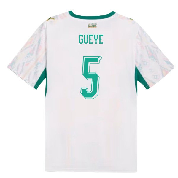 2026-2027 Senegal Home Shirt (Gueye 5) — Shop Online