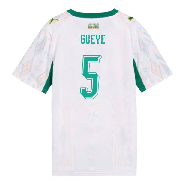 2026-2027 Senegal Home Shirt (Kids) (Gueye 5) — Buy Online