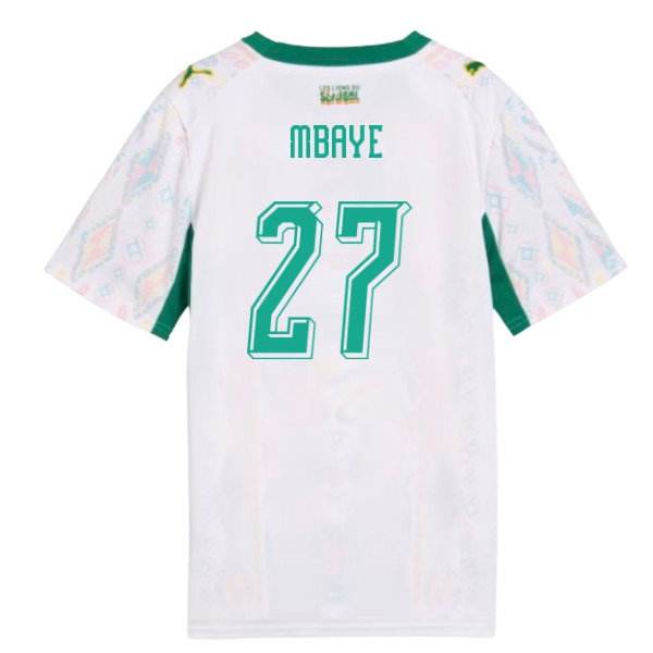 2026-2027 Senegal Home Shirt (Kids) (Mbaye 27) — Shop Now