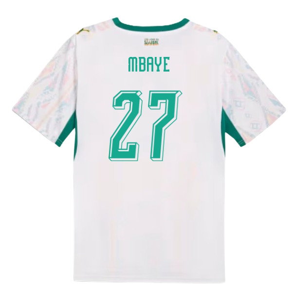 2026-2027 Senegal Home Shirt (Mbaye 27) — Shop Online