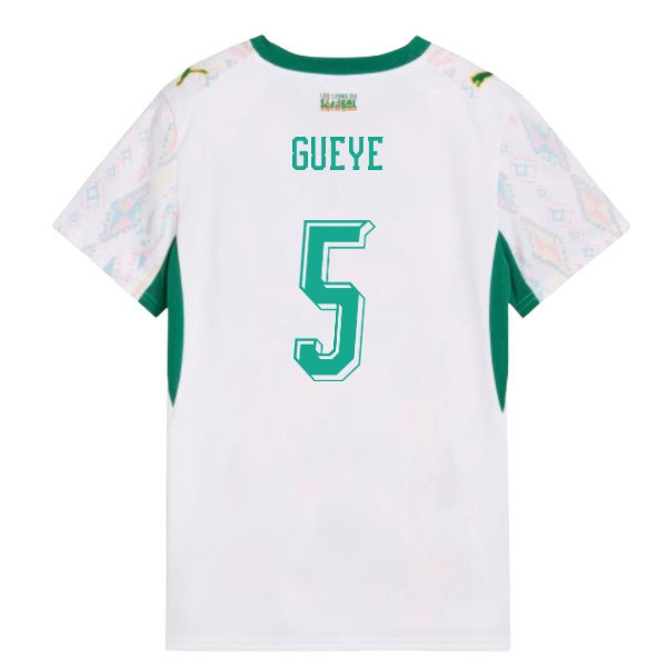 2026-2027 Senegal Home Shirt (Womens) (Gueye 5) — Shop Online