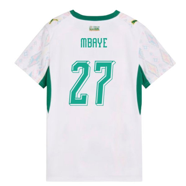 2026-2027 Senegal Home Shirt (Womens) (Mbaye 27) — Buy Now