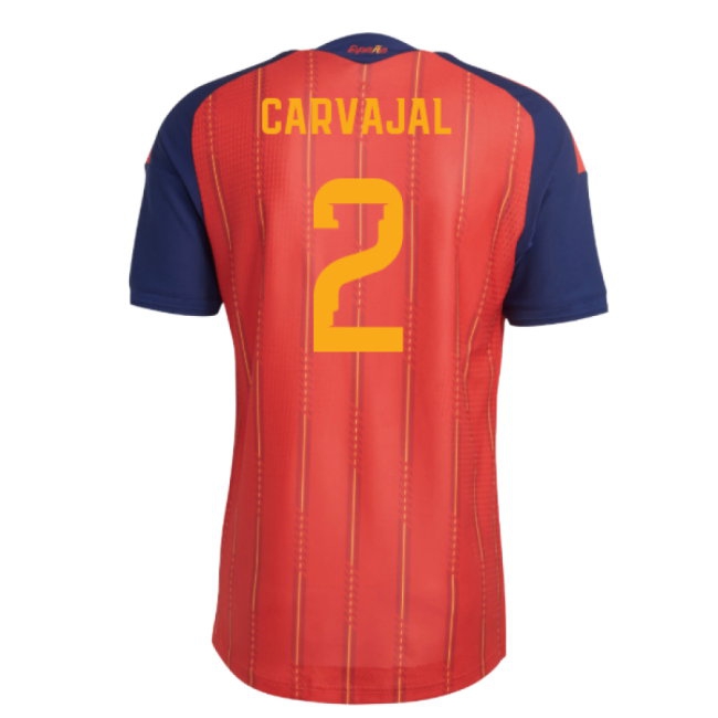 2026-2027 Spain Authentic Home Shirt (Carvajal 2)
