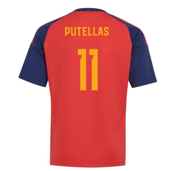 2026-2027 Spain Home Fan Jersey (Kids) (Putellas 11) — Buy Online