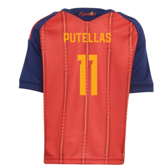 2026-2027 Spain Home Little Kids Mini Kit (Putellas 11) — Shop Now