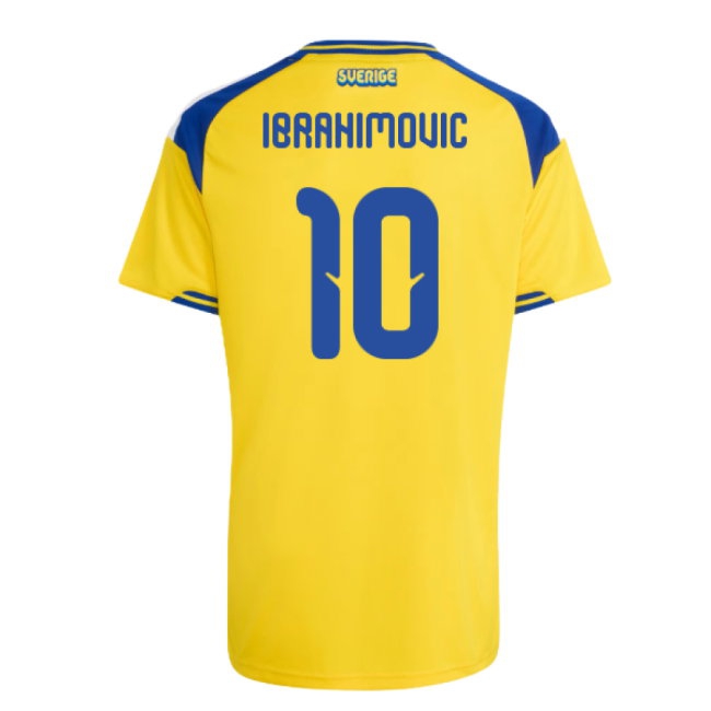 2026-2027 Sweden Home Shirt (Kids) (Ibrahimovic 10)