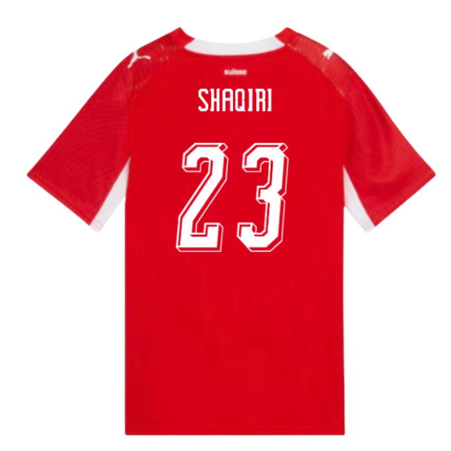 2026-2027 Switzerland Home Shirt (Kids) (Shaqiri 23)