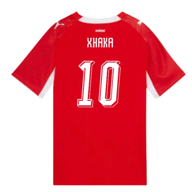 2026-2027 Switzerland Home Shirt (Kids) (Xhaka 10) — Buy Now