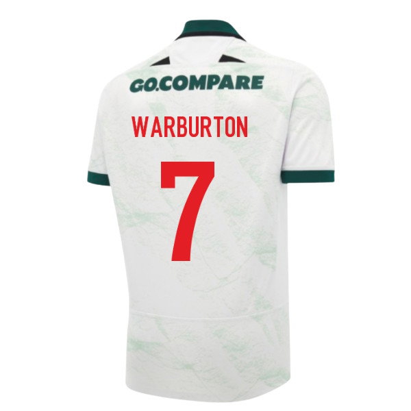 2026-2027 Wales WRU Away Poly Rugby Shirt (Warburton 7) — Shop Online