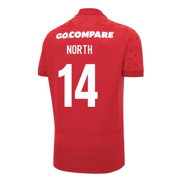 2026-2027 Wales WRU Home Rugby Poly Replica Shirt (Kids) (North 14) — Buy Online