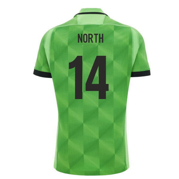 2026-2027 Wales WRU Training Rugby Shirt (Neon Green) (North 14) — Shop Now