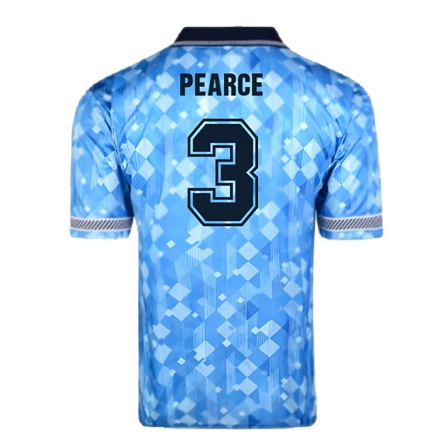 Score Draw England 1990 Third World Cup Finals Retro Football Shirt (Pearce 3) — Shop Now