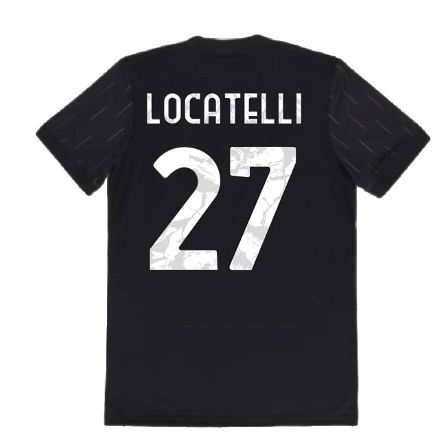 2021-2022 Juventus Away Shirt (LOCATELLI 27) — Shop Online