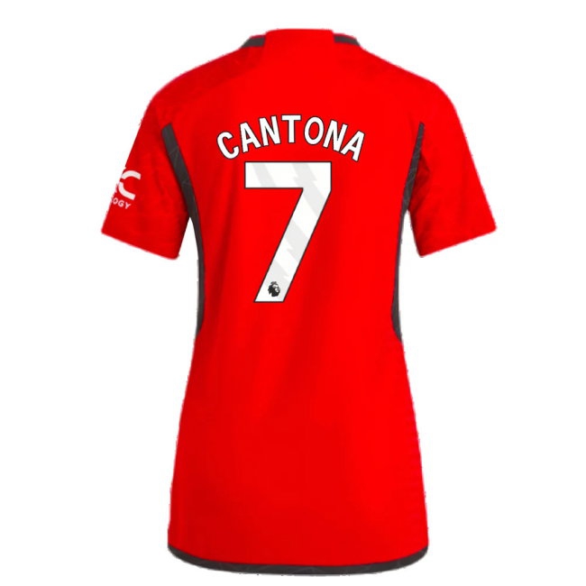 2023-2024 Man Utd Player Version Home Shirt (Ladies) (Cantona 7) — Buy Online