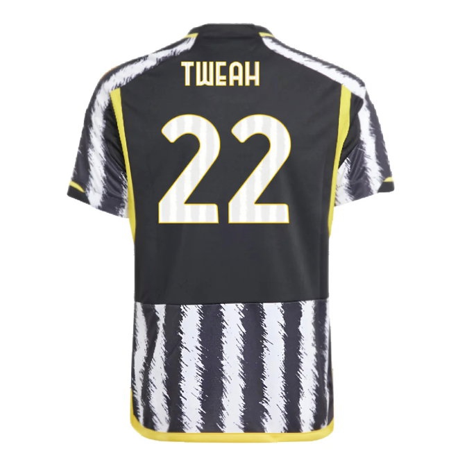 2023-2024 Juventus Home Shirt (Kids) (T Weah 22) — Shop Online