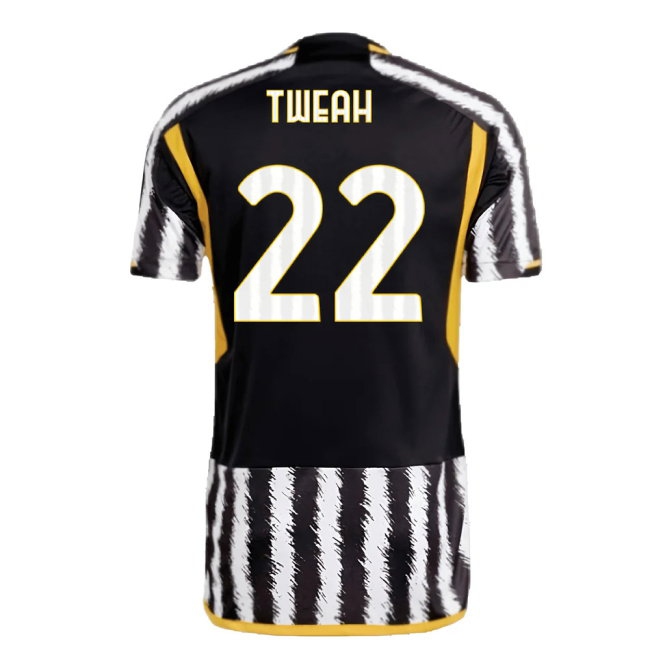 2023-2024 Juventus Home Shirt (T Weah 22) — Shop Now