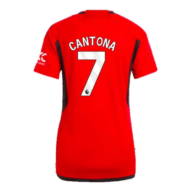 2023-2024 Man Utd Home Shirt (Ladies) (Cantona 7) — Shop Online