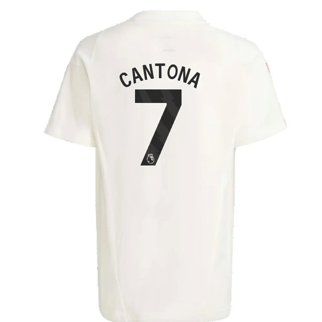 2023-2024 Man Utd Training Tee (White) - Kids (Cantona 7) — Shop Now