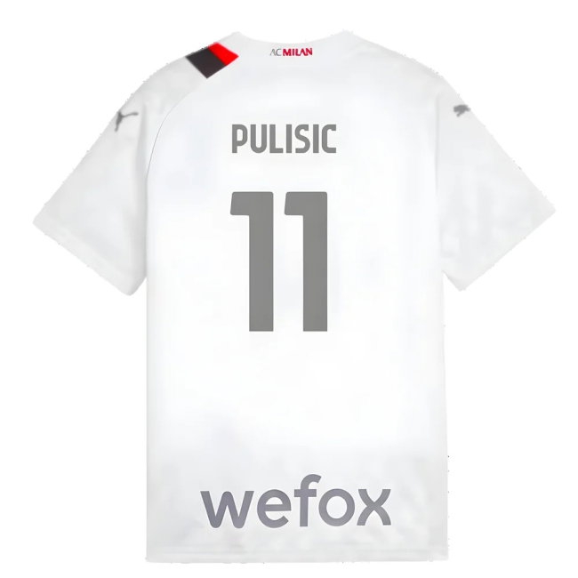 2023-2024 AC Milan Away Shirt (Kids) (Pulisic 11)