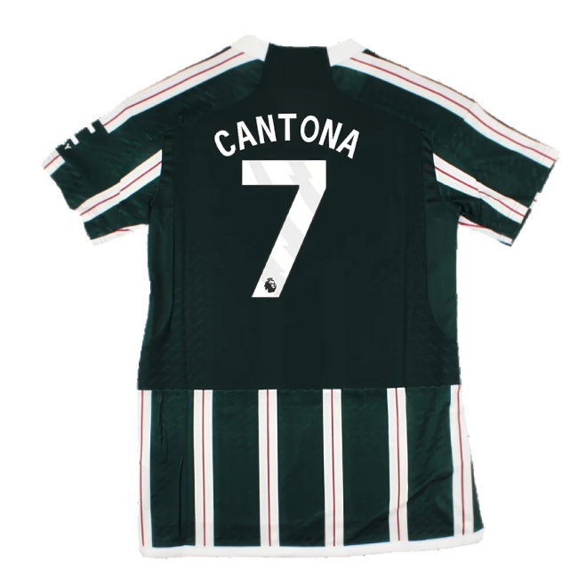 2023-2024 Man Utd Player Version Away Shirt (Ladies) (Cantona 7) — Buy Now