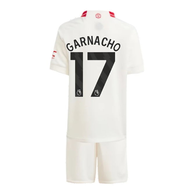 2023-2024 Man Utd Third Mini Kit (Garnacho 17) — Buy Online