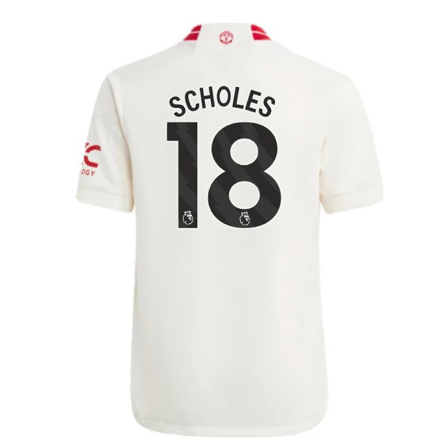 2023-2024 Man Utd Third Shirt (Kids) (Scholes 18) — Buy Online