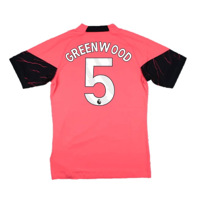 2023-2024 Man City Training Jersey Pro (Sunset Glow) (Greenwood 5) — Buy Now