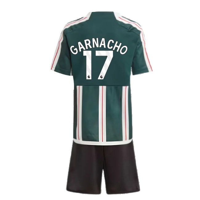 2023-2024 Man Utd Away Mini Kit (Garnacho 17) — Shop Online