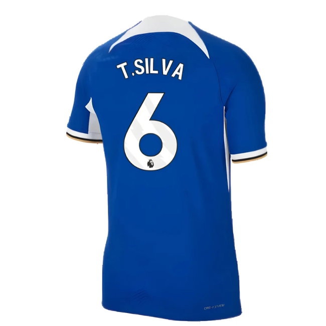 2023-2024 Chelsea Home Player Version Shirt (T.SILVA 6) — Buy Now
