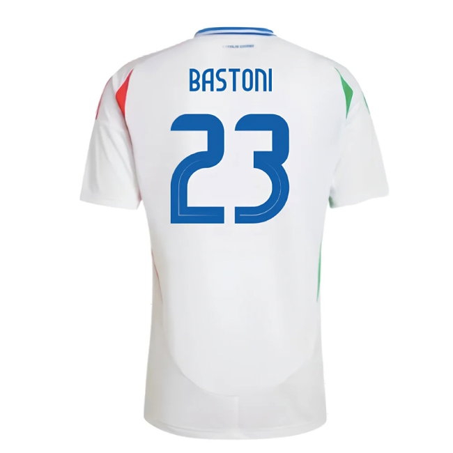 2024-2025 Italy Away Shirt (BASTONI 23) — Buy Online