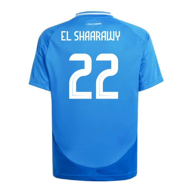 2024-2025 Italy Home Shirt (Kids) (EL SHAARAWY 22) — Shop Online
