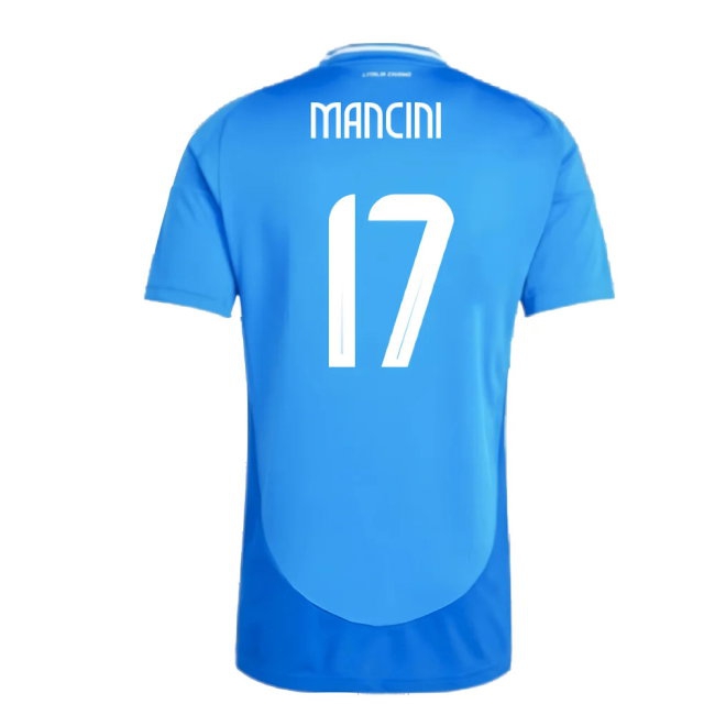 2024-2025 Italy Home Shirt (MANCINI 17) — Shop Online