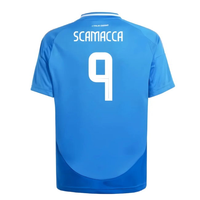 2024-2025 Italy Home Shirt (Kids) (SCAMACCA 9) — Shop Now