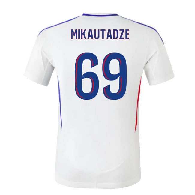 2024-2025 Olympique Lyon Home Shirt (Mikautadze 69) — Shop Now