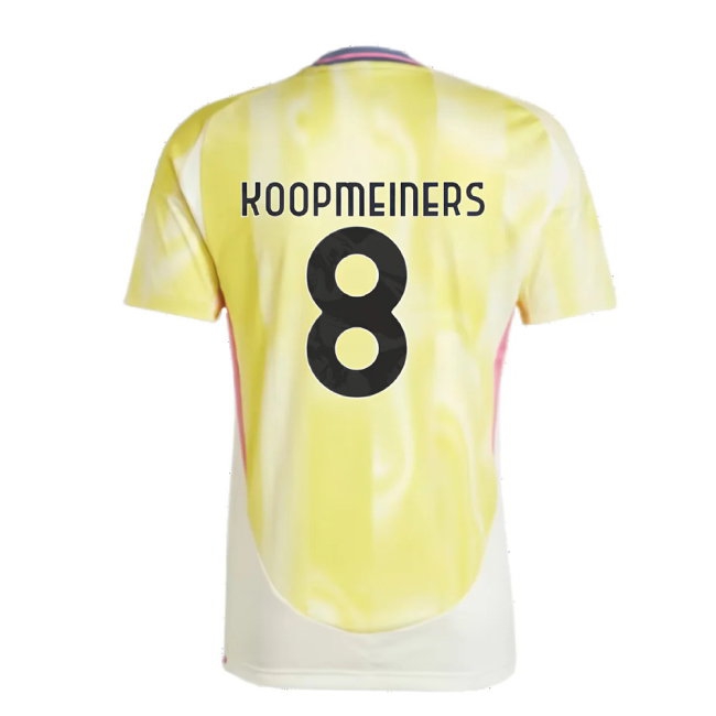 2024-2025 Juventus Away Shirt (Koopmeiners 8) — Buy Online