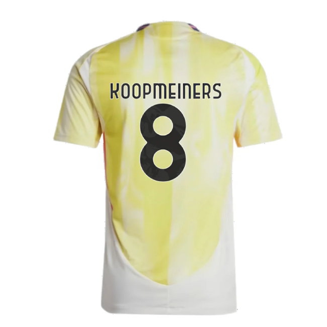 2024-2025 Juventus Player Version Away Shirt (Koopmeiners 8) — Shop Online