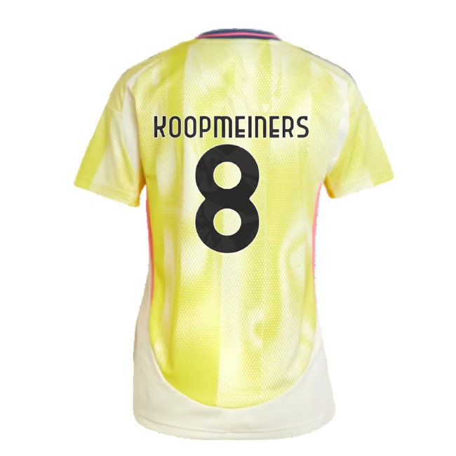 2024-2025 Juventus Away Shirt (Womens) (Koopmeiners 8) — Shop Online