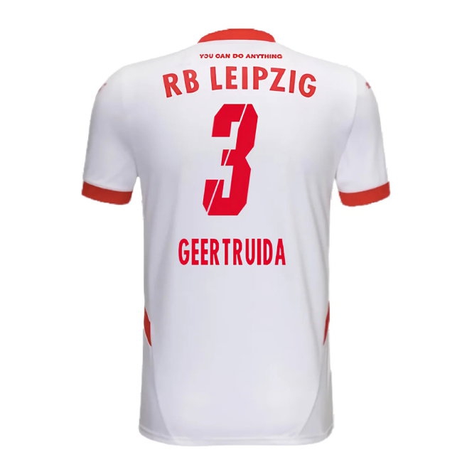 2024-2025 Red Bull Leipzig Home Shirt (Geertruida 3) — Buy Online