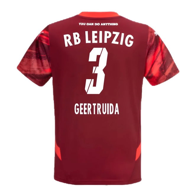 2024-2025 Red Bull Leipzig Away Shirt (Kids) (Geertruida 3) — Shop Now