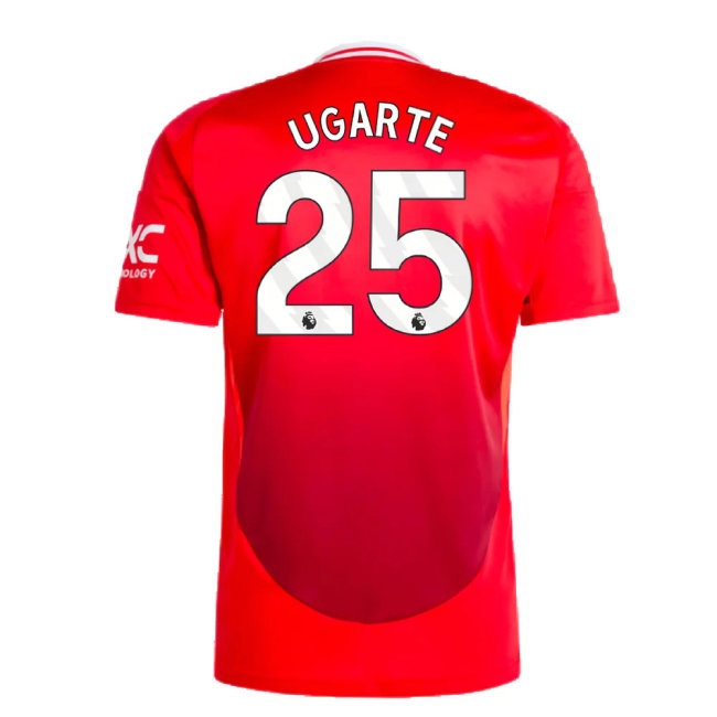 2024-2025 Man Utd Home Shirt (Ugarte 25) — Shop Online