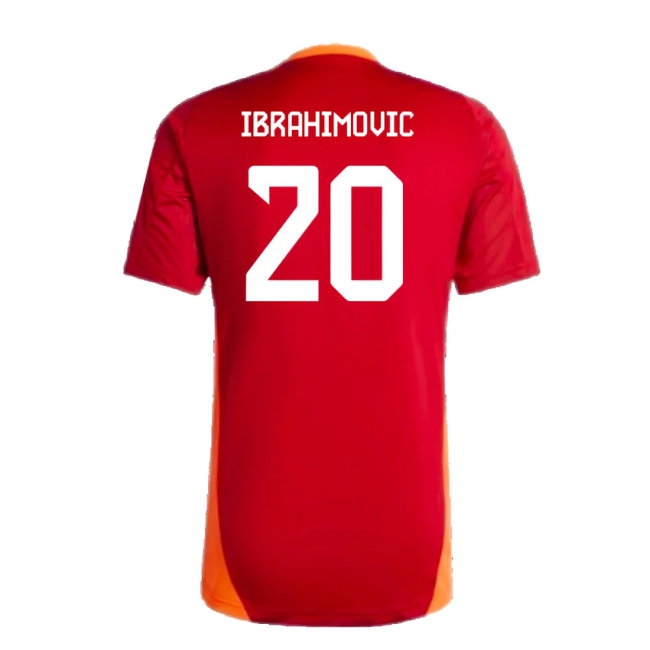 2024-2025 Bayern Munich Training Shirt (Red) (Ibrahimovic 20) — Shop Now