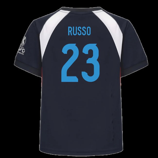 2025 England WEC Poly T-Shirt (Navy) - Kids (RUSSO 23) — Buy Online