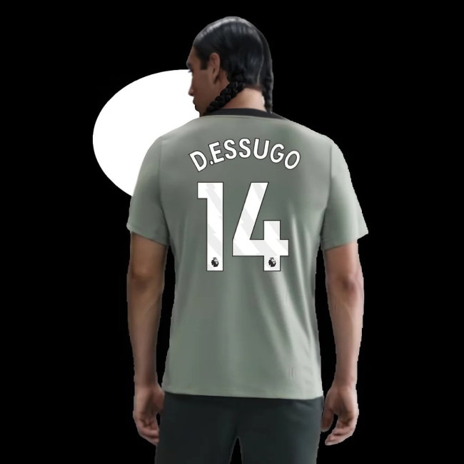 2025-2026 Chelsea Strike Training Shirt (Jade Green) (D.Essugo 14)