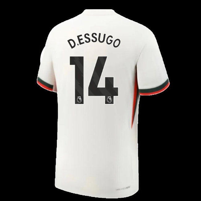 2025-2026 Chelsea Authentic ADV Away Shirt (D.Essugo 14)