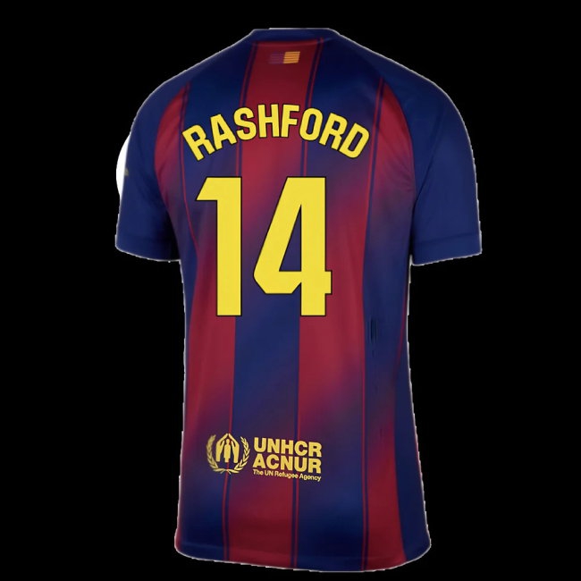 2025-2026 Barcelona Home Shirt (Rashford 14) — Buy Online
