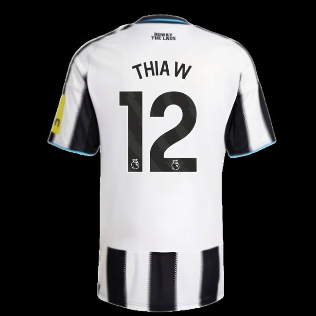 2025-2026 Newcastle Home Shirt (Thiaw 12) — Shop Online