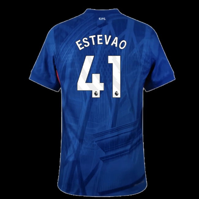 2025-2026 Chelsea Home Player Version Shirt (Estevao 41) — Shop Now